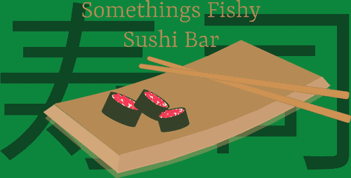 Something Fishy Sushi Bar Logo