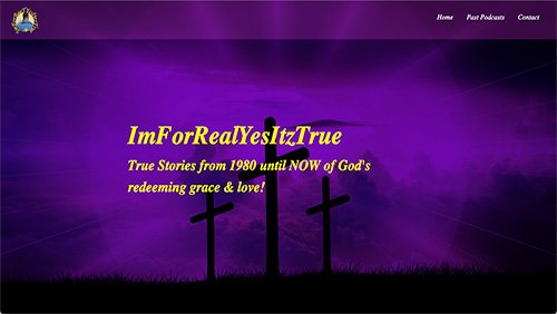 Im For Real Yes It's True Website Image